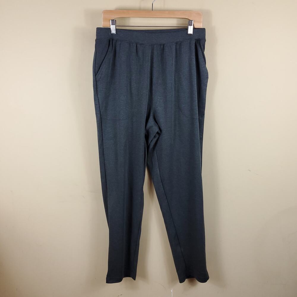 Woman Within Gray Pull-on High Rise Sweatpants Size 16W